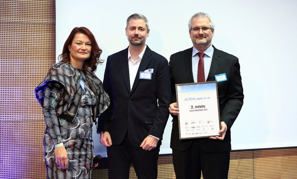 Společnost ALTECH z&iacute;skala dvě prestižn&iacute; oceněn&iacute; v soutěži Oceněn&iacute; Česk&yacute;ch Export&eacute;rů 2025